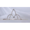 2" Double Arch Tiara W/ Oval Shape